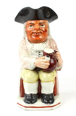 Lot 193 - Early 19th Century "Ordinary" Toby Jug in the Manner of Enoch Wood