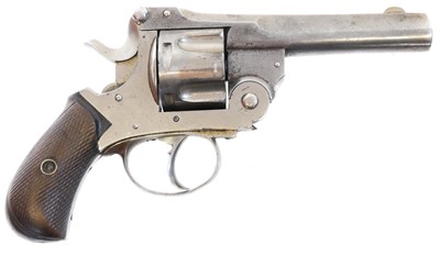 Lot 286 - Belgian 11mm revolver, no serial number, made...