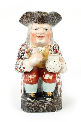 Lot 194 - Early 19th Century Yorkshire-Type "Ordinary" Toby Jug