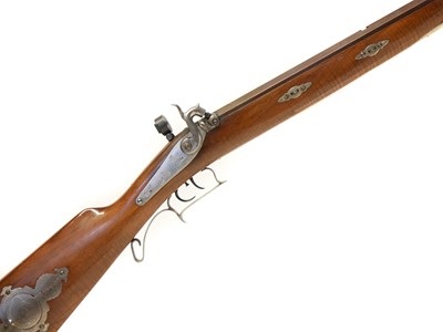 Lot 308 - Pedersoli Tryon .50 calibre percussion muzzle...
