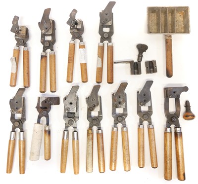Lot 565 - Twelve bullet moulds, including two Lyman 575...