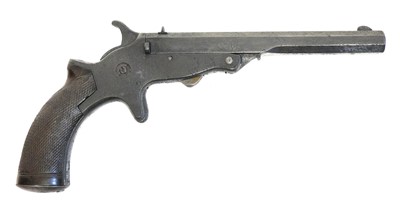 Lot 19 - Tranter .360 rimfire single shot pistol,...