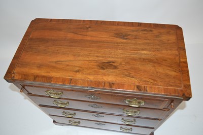 Lot 335 - 18th Century Walnut Bachelors Chest of Drawers