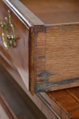 Lot 335 - 18th Century Walnut Bachelors Chest of Drawers