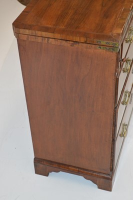 Lot 335 - 18th Century Walnut Bachelors Chest of Drawers