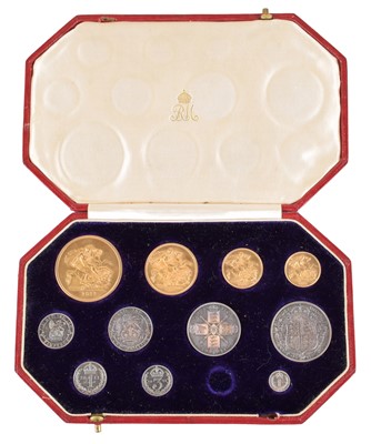 Lot 38 - A Royal Mint George V 1911 Specimen Proof Coin set, in original case.