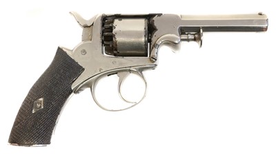 Lot 21 - Webley 120 bore percussion revolver, fully...