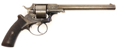 Lot 22 - Webley solid frame .442 rimfire revolver,...