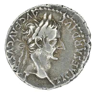Lot 20 - Tiberius 14AD, 'Tribute penny' of the Bible, Denarius.