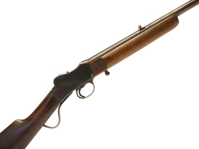 Lot 363 - Greener .22 Martini action target rifle,...