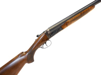 Lot 410 - AYA 10 bore side by side shotgun, serial...