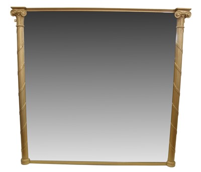 Lot 303 - Modern Gilt Overmantel Mirror