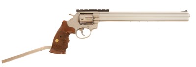 Lot 313 - Alfa Brno .357 long barrel revolver, serial...