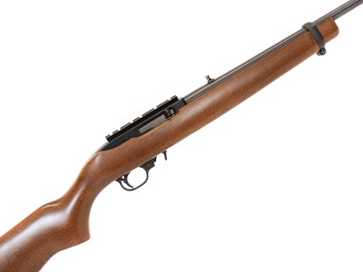 Lot 336 - Ruger 10-22 .22lr semi auto rifle and...