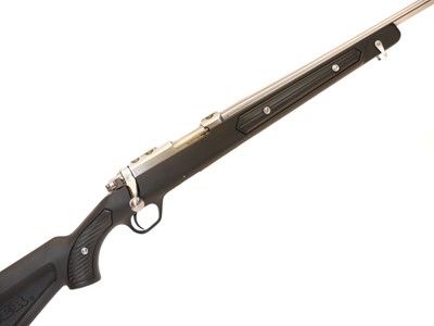 Lot 337 - Ruger .22lr stainless steel bolt action rifle...