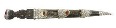 Lot 229 - Scottish Dirk by W. Newlands, fullered saw...