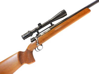 Lot 348 - German Mauser type bolt action converted into...