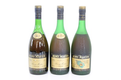 Lot 122 - 3 bottles Mixed Lot Remy Martin VSOP Cognac