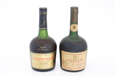 Lot 88 - 2 bottles Courvoisier Cognac