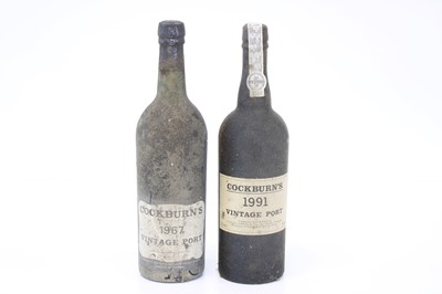 Lot 54 - 2 bottles Cockburn’s Vintage Port