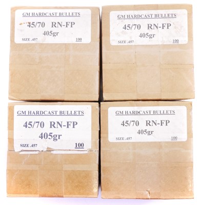 Lot 546 - .45/70 GM hardcast bullets, .457 size 405...