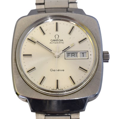 Lot 211 - A 1970s Omega Geneve automatic wristwatch, ref. 166.0170.