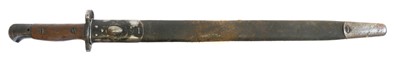 Lot 215 - Lee Enfield SMLE 1907 pattern sword bayonet...