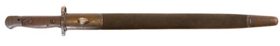 Lot 216 - Lee Enfield SMLE 1907 pattern sword bayonet...