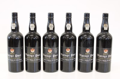 Lot 47 - 6 bottles Messias Quinta do Cachao Vintage Port 1977