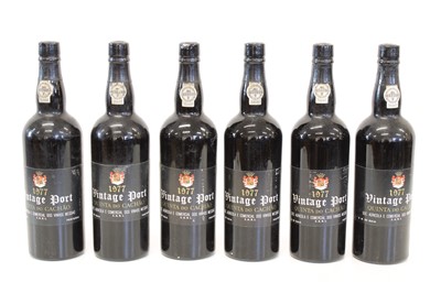 Lot 48 - 6 bottles Messias Quinta do Cachao Vintage Port 1977