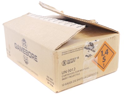 Lot 504 - 220 rounds of Gamebore Black Gold 12 bore...