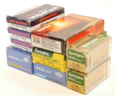 Lot 500 - Mixed lot of ammunition, to include 60 rounds...