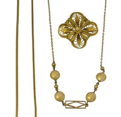 Lot 99 - A selection of jewellery