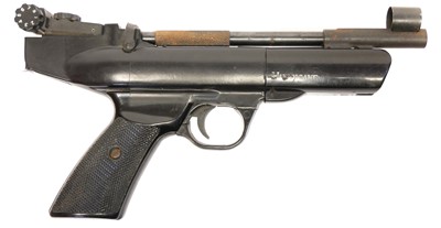 Lot 146 - Webley Hurricane .22 air pistol, 8inch barrel,...