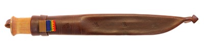 Lot 213 - Knivsmed hunting knife, 9inch blade marked...