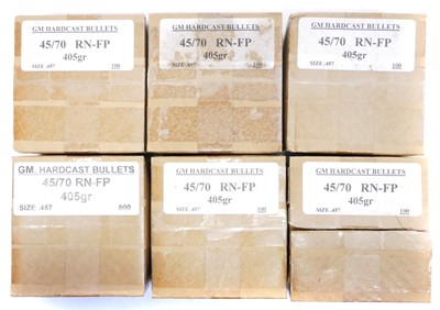 Lot 539 - .45-70 bullets, 600 in total, 405 grain, .457,...