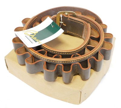 Lot 464 - Brady 8 bore cartridge belt, brand new and...
