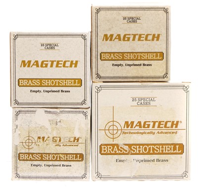Lot 549 - Seventy Five Magtech .410 brass cases, new and...