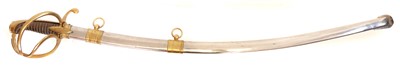 Lot 199 - Reproduction copy of a French Cavalry sabre,...