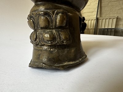 Lot 14 - A 19th Century Thai Hollow Cast Bronze Buddha