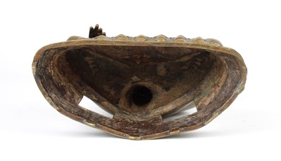 Lot 14 - A 19th Century Thai Hollow Cast Bronze Buddha