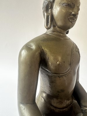 Lot 14 - A 19th Century Thai Hollow Cast Bronze Buddha