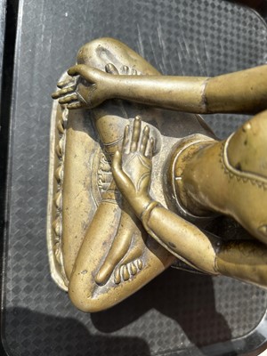 Lot 14 - A 19th Century Thai Hollow Cast Bronze Buddha