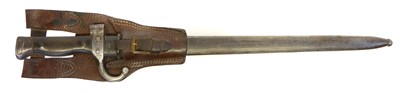 Lot 223 - French 1892 Berthier 1st pattern bayonet and...