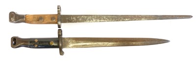 Lot 225 - Two bayonets, to include a first pattern 1888...