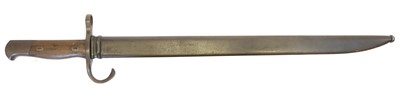 Lot 226 - Japanese Arisaka type 30 bayonet and scabbard....