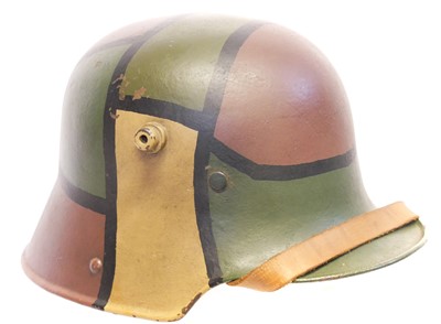 Lot 255 - German WWI M16 helmet, the originality of the...