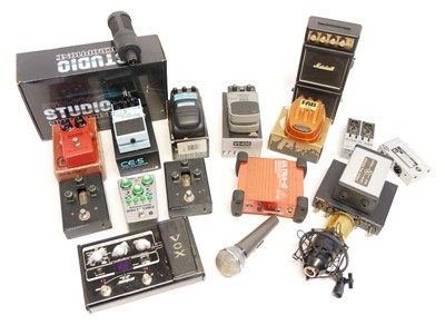 Lot 176 - Collection of Guitar Effects Units and Studio Equipment