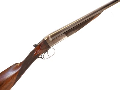 Lot 452 - Charles Boswell 12 bore side by side shotgun,...