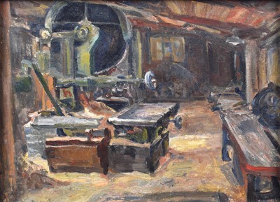 Lot 4 - David Strang (British 20th century) and Rushton (British 20th century)